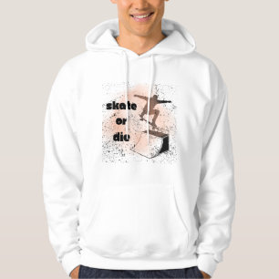 Sweat à capuche Skate or Die Grunge Skate