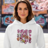 Sweat à capuche Sneaker Girl