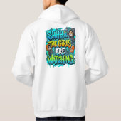 Sweat à capuche Street Art - "Chut... (Dos)