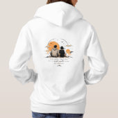 Sweat à capuche Sunset Aesthetic (Dos)