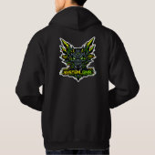 Sweat à capuche SYSTEM GMR Cyber Dragon Glitch Gam (Dos)