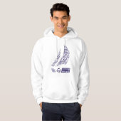 Sweat à capuche unisexe (Devant entier)