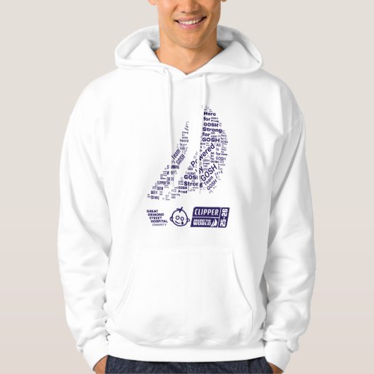 Sweat à capuche unisexe (Devant)