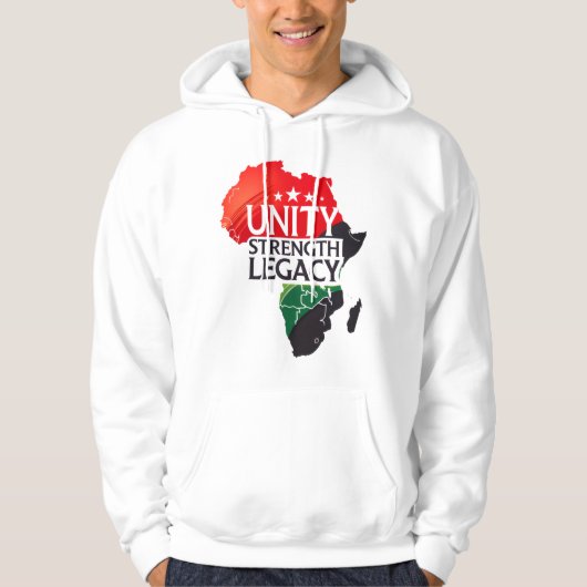 Sweat à capuche Unity Strength Legacy (Devant)