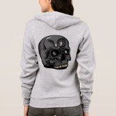 Sweat à capuche zip pour femmes (Dos)