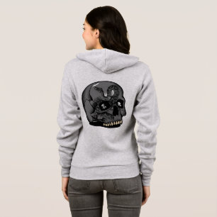 Sweat à capuche zip pour femmes