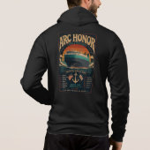 Sweat à capuche zip World Tour 2026 (Dos)