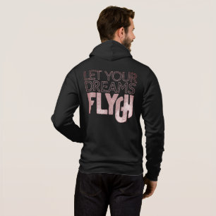 Sweat à capuche zippé de style Motivational Gold