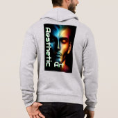 Sweat à capuche zippé pour adulte (Dos)
