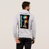 Sweat à capuche zippé pour adulte (Dos entier)