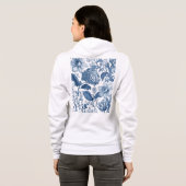 Sweat à capuche zippé pour femme (Dos entier)