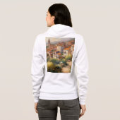 Sweat à capuche zippé pour femme (Dos entier)