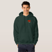 Sweat à capuche zippe pour hommes CA Fleece (Devant entier)