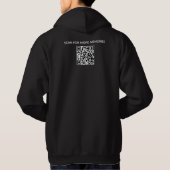 Sweat à code QR personnalisé avec photo pour la fê (Dos)