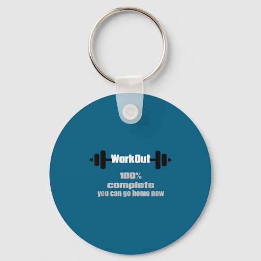Sweat Activated Motivational Workout Complete Gym Sleutelhanger (Voorkant)