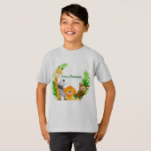 Sweat Chemise Garçon Animaux (Devant entier)