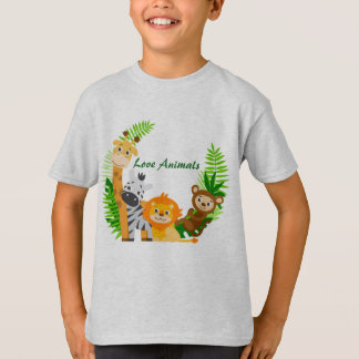 Sweat Chemise Garçon Animaux