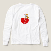 Sweat "Cœur Canin Connecté" : Adorable Shiba Inu s (Motif verso)