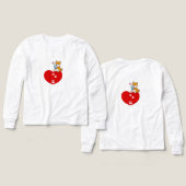 Sweat "Cœur Canin Connecté" : Adorable Shiba Inu s (Motif Recto et Verso)