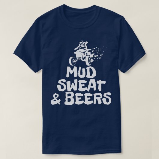 Sweat de boue et bières VTT hors route Funny All T (Design devant)