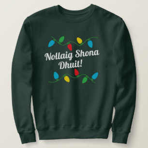 Sweat de Noël irlandais
