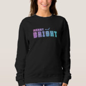 Sweat de Noël joyeux et coloré (Devant)