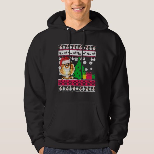Sweat de Noël moche de Poméranie (Devant)