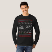 Sweat de Noël moche sous-marin (Devant entier)