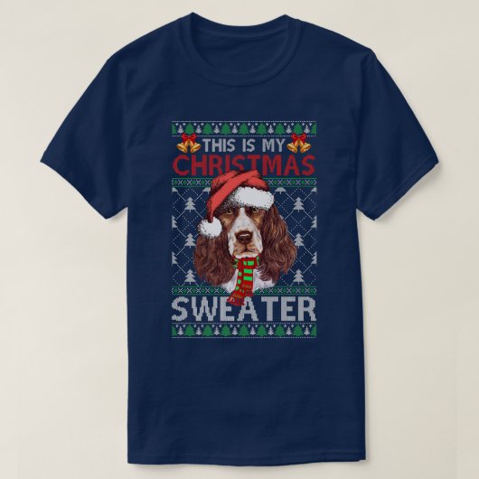 Sweat de Noël Père Noël Springer anglais (Design devant)