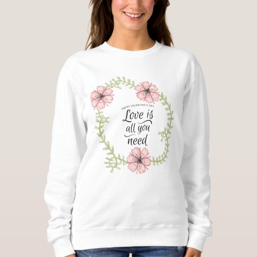 Sweat Femme Saint Valentin (Devant)