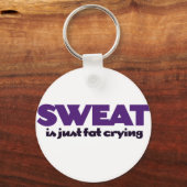 Sweat huilt vet sleutelhanger (Voorkant)