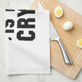 Sweat is een vetdroging theedoek (Quarter Fold)