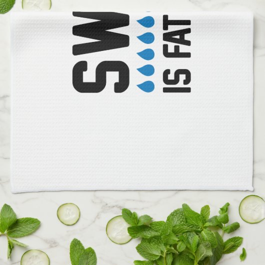 Sweat is een vetdroging theedoek (Gevouwen)