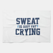 Sweat is gewoon vetdrogen theedoek (Horizontaal)