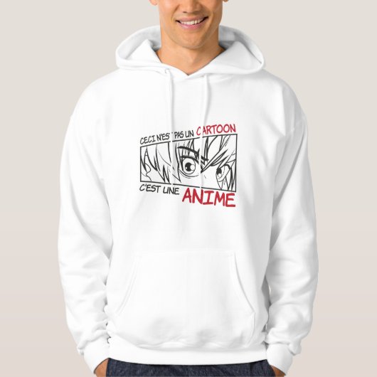 sweat manga fun hoodie (Voorkant)