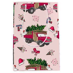 Sweat Merry en Bright kerstfeestdag Medium Cadeauzakje