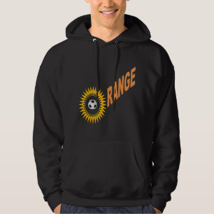 Sweat met zwarte dop DESIGN SUN ORANGE SPORT Hoodie