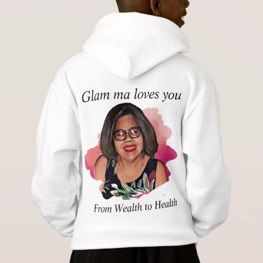 Sweat - shirt à capuche (Dos)