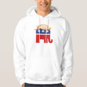 Sweat - shirt à capuche 2012 d'éléphant d'atout (Devant)