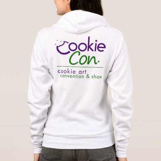 Sweat - shirt à capuche 2014 de CookieCon (Dos)