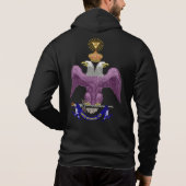 sweat - shirt à capuche 33 degrés (Dos)