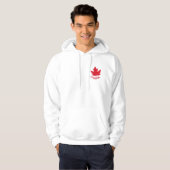 Sweat - shirt à capuche à capuchon du Canada de (Devant entier)