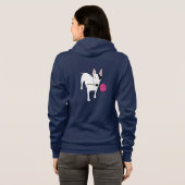 sweat - shirt à capuche à fermeture éclair Cute Re (Dos entier)