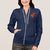 Sweat - shirt à capuche à pleine zip Bella+Canvas (Devant)