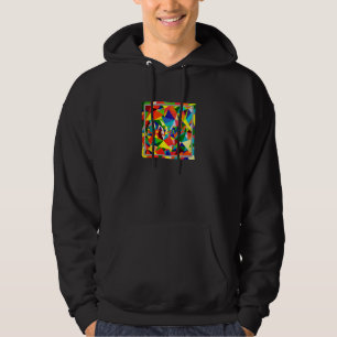 Sweat - shirt à capuche abstrait de cinéma