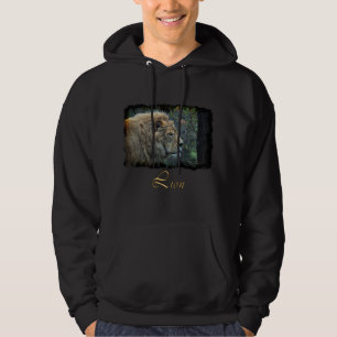 Sweat - shirt à capuche amateur d'animaux de Lion 