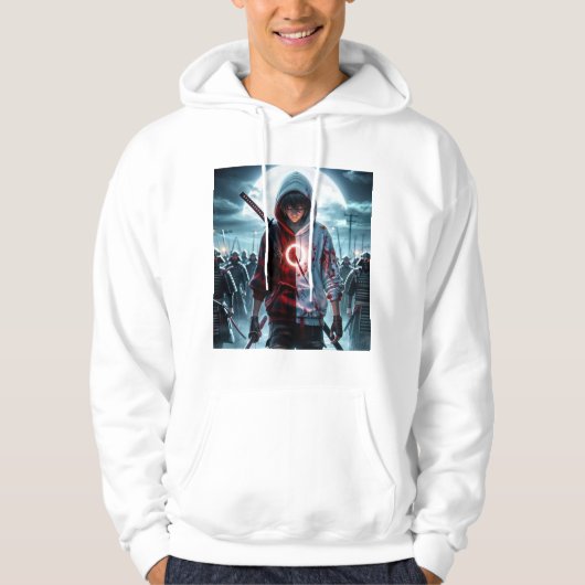 sweat - shirt à capuche anime (Devant)