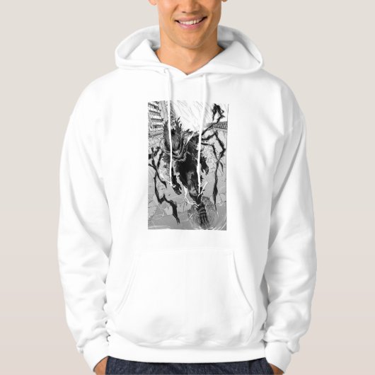 sweat - shirt à capuche anime (deku) (Devant)