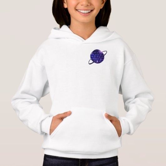 Sweat - shirt à capuche astronaute (Devant)