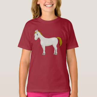 Sweat - shirt à capuche avec cheval de dessin anim